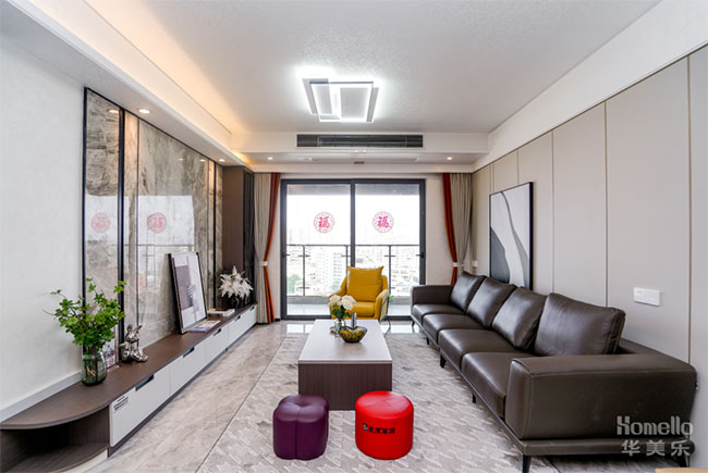 98㎡三居，合理規(guī)劃布局，加強(qiáng)軟裝功能性集合，體驗(yàn)舒適生活